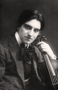 Rohan Clensy, Irish violinist, 1907.Artist: Rotary Photo