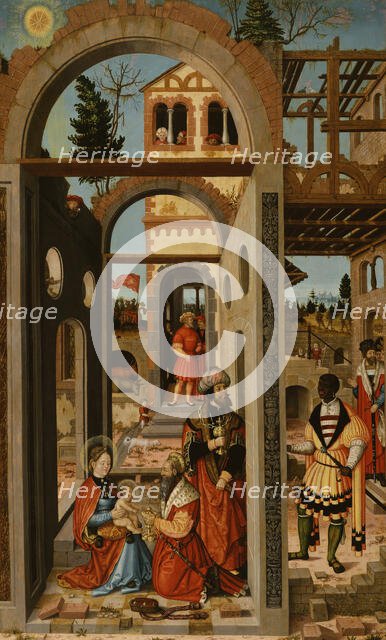 Adoration of the Three Kings, 1526. Creator: Wilhelm Stetter.