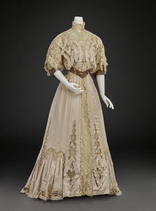 Afternoon Dress (Bodice, Skirt), about 1903. Creator: Girolamo Giuseffi.