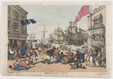 Portsmouth Point, 1814. Creator: Thomas Rowlandson (British, 1756-1827).