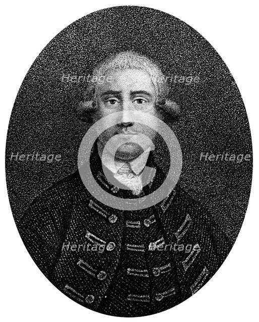 Colonel James Gardiner (1688-1745), Scottish soldier, 1837. Artist: Unknown