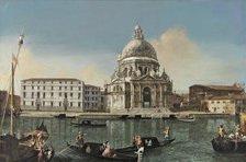 The Grand Canal with Santa Maria della Salute, 1738. Creator: Michele Marieschi.