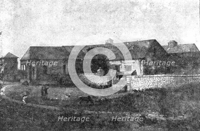 The Lion's Cage: the old house at Longwood, St. Helena, in which Napoleon lived and died, 1909. Creator: Unknown.