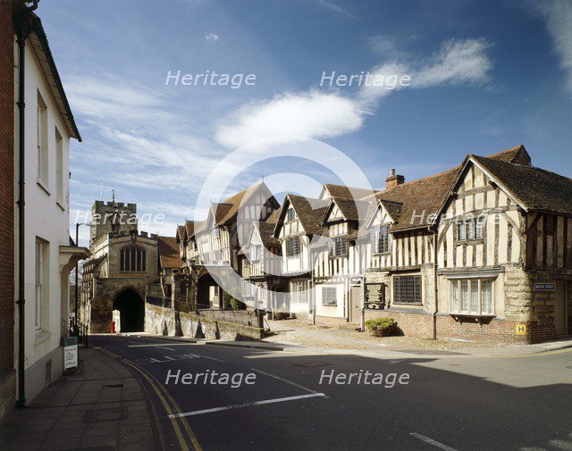 Lord Leycester Hospital, Warwick, c1990-2010. Artist: Nigel Corrie.