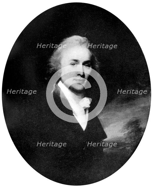 John Quincy Adams, the sixth President of the United States, (1933).Artist: John Singleton Copley