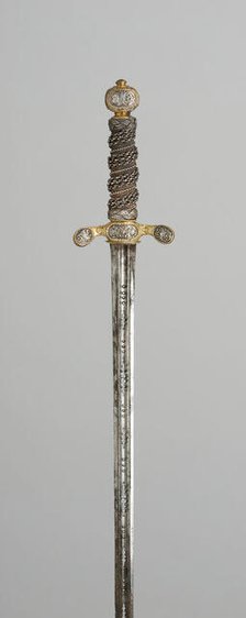 Scarf Sword, Sweden, c. 1660. Creator: Unknown.