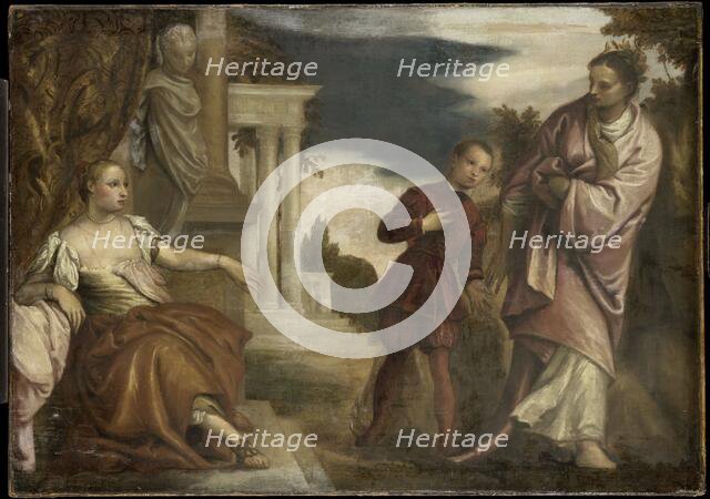 The Choice between Virtue and Passion, 1590-1680. Creator: Unknown.