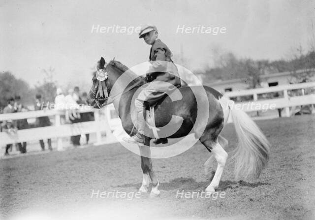 Horse Shows - Children And Ponies, 1911. Creator: Harris & Ewing.