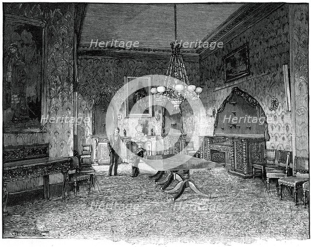 The Dining Room, Kilkenny House, Ireland, c19th century. Artist: Unknown