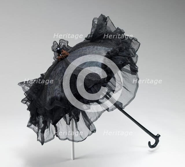Parasol, American, ca. 1870. Creator: Stern Brothers.