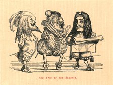'The Trio of the Stuarts', 1897.  Creator: John Leech.