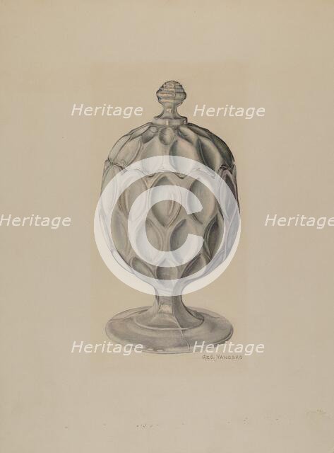 Sugar Bowl, c. 1941. Creator: George Yanosko.