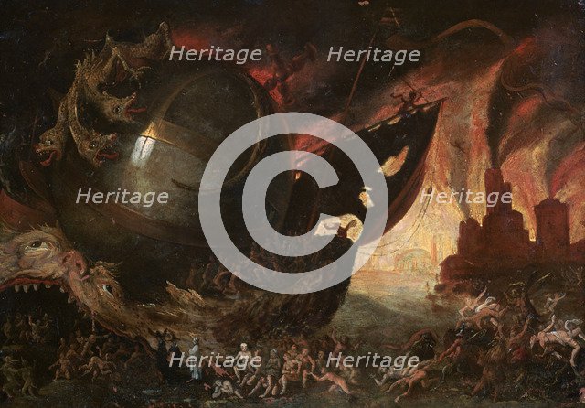 'La Traversée du Styx', c1591-1638. Artist: Jacob Isaacz van Swanenburg