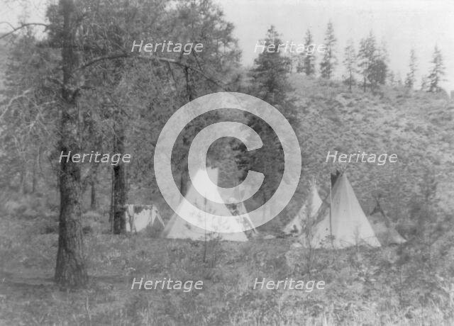 In the mountains-Spokane, c1910. Creator: Edward Sheriff Curtis.