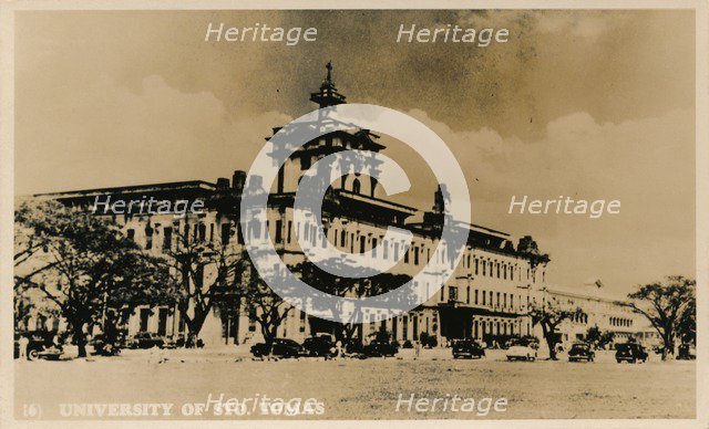 'University of Sto. Tomas', c1940.  Artist: Unknown.