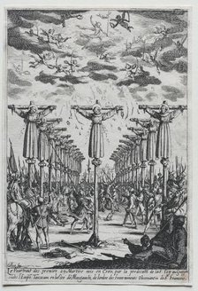 The Martyrs of Japan, 1600s. Creator: Jacques Callot (French, 1592-1635).