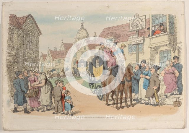 Plate 19, from "World in Miniature", 1816., 1816. Creator: Thomas Rowlandson.