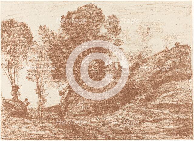 Souvenir of Italy (Souvenir d'Italie), 1871. Creator: Jean-Baptiste-Camille Corot.