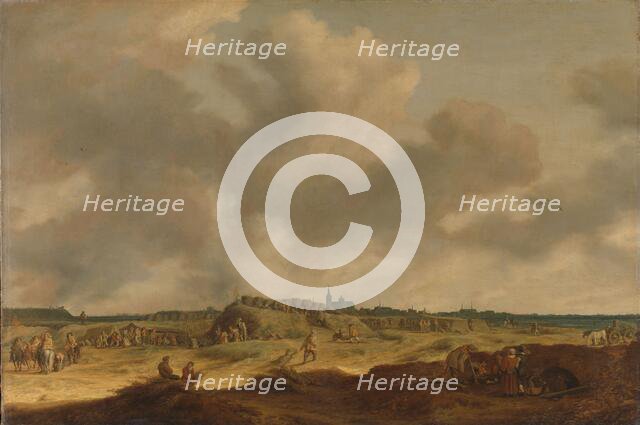 Frederik Hendrik’s Siege of ’s-Hertogenbosch, 1629, c.1629-c.1639. Creator: Pieter de Neyn.