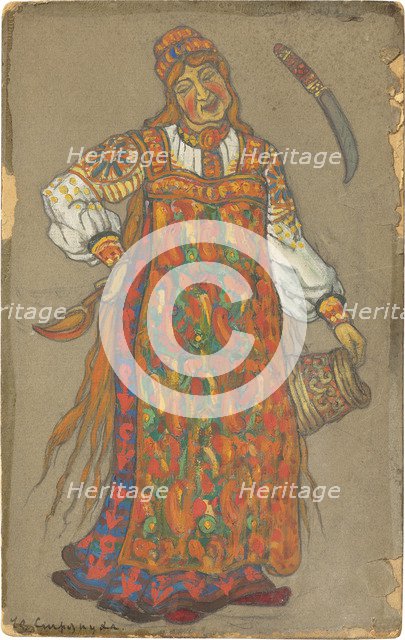 Costume design for the theatre play Peer Gynt by H. Ibsen.