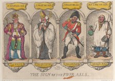 The Sign of the Four Alls, 1810., 1810. Creator: Thomas Rowlandson.