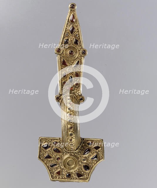 Bow Brooch, East Germanic, 400-450. Creator: Unknown.