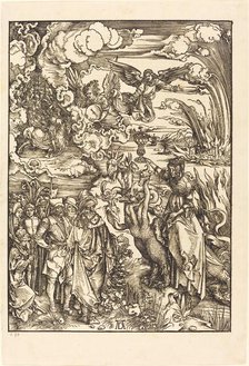 The Whore of Babylon, 1498. Creator: Albrecht Durer.
