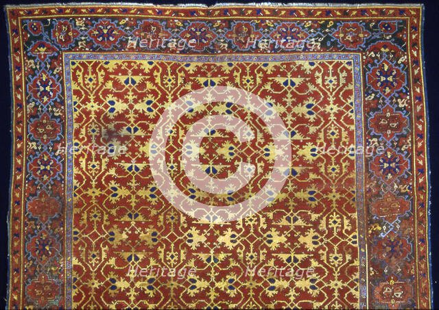 Carpet, Turkey, 1601/25. Creator: Unknown.
