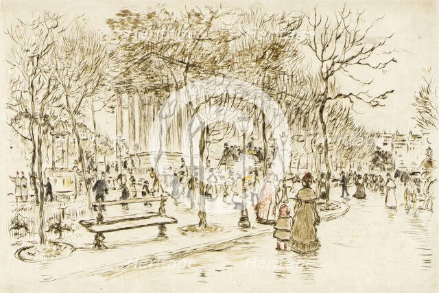 La Madeleine, 1898. Creator: Jean-François Raffaëlli.