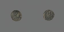 12 Nummi (Coin) of a Byzantine Emperor, Roman Period, 6th century CE. Creator: Unknown.