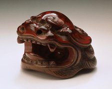 Chinese Lion Mask, 18th century. Creator: Unknown.