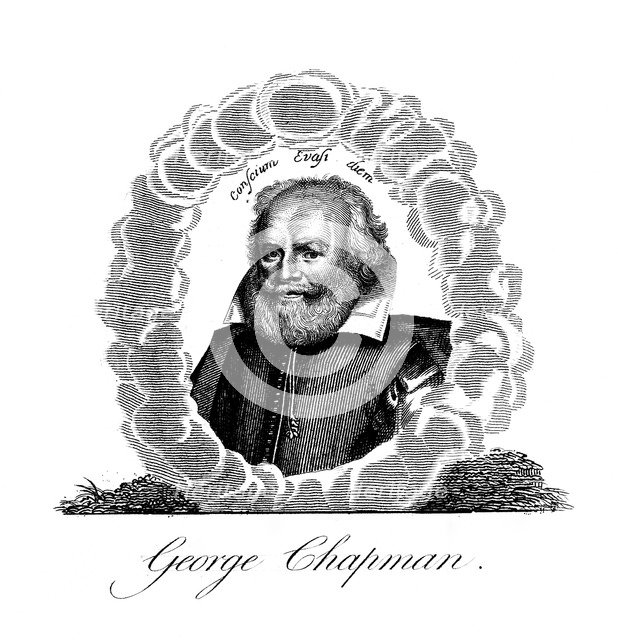 George Chapman, English dramatist, translator, poet and classical scholar, (19th century). Artist: Unknown