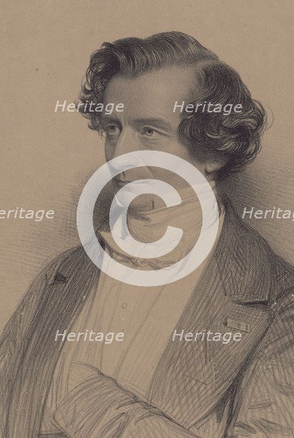 Portrait of Hector Berlioz (1803-1869), 1851.
