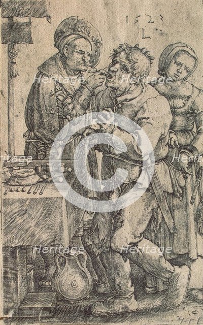 Dentist, 1523.  Creator: Leyden, Lucas, van (1489/94-1533).