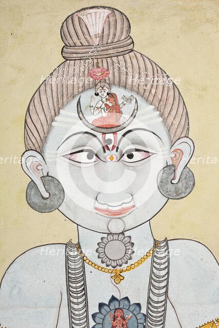 A Nath Yogi (image 3 of 3), 19th century. Creator: Unknown.