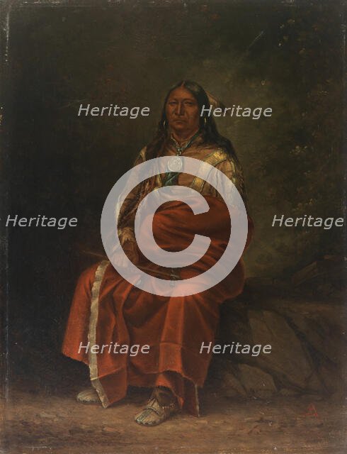 Spotted Tail, ca. 1887. Creator: Antonio Zeno Shindler.