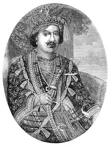 Rajah Odetnuraan of Benares, 1857. Creator: Unknown.