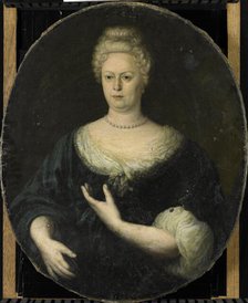 Portrait of Elisabeth van Oosten (1660-1714). Wife of Abraham van Riebeeck, c.1700. Creator: Anon.