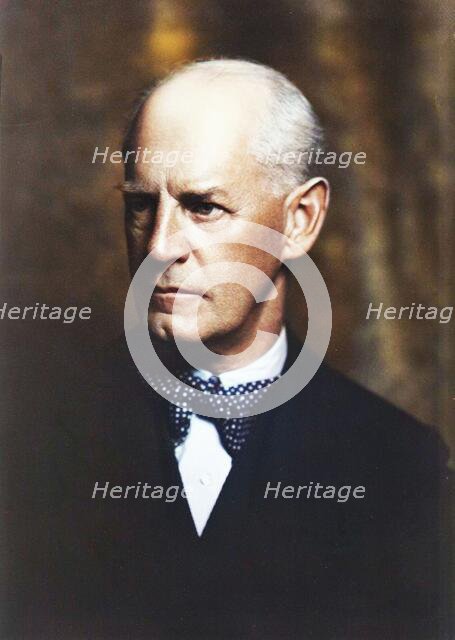 Mr. John Galsworthy, portrait photograph, 1926 Apr. 10. Creator: Arnold Genthe.