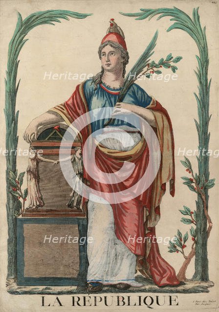 La République (Allegorical Figure of the French Republic), 1793. Creator: Anonymous.