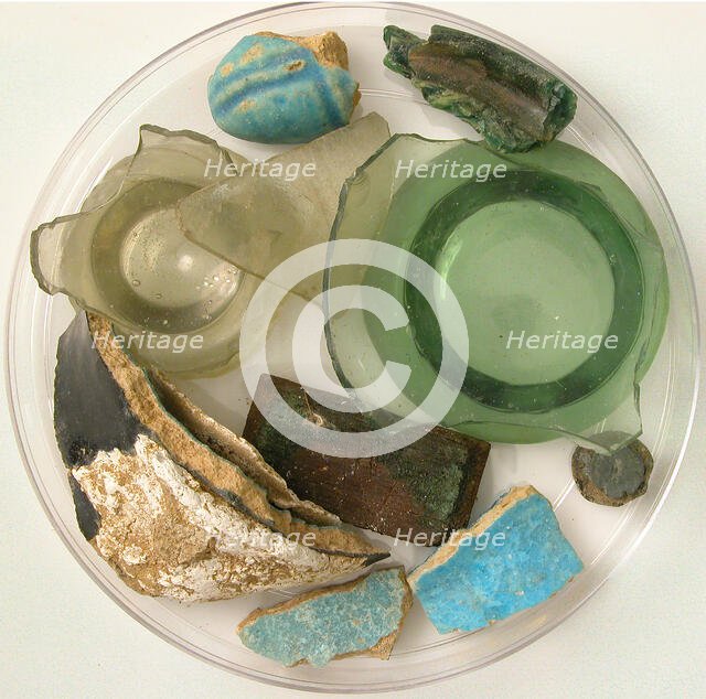 Fragments, Coptic, 4th-7th century. Creator: Unknown.