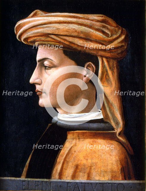 Portrait of a Young Man , c. 1440. Creator: Uccello, Paolo (1397-1475).