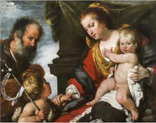 The Holy Family. Creator: Strozzi, Bernardo (1581-1644).