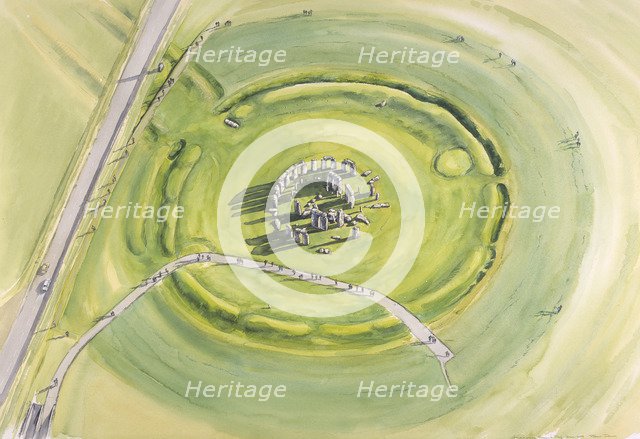 Stonehenge, c2010. Artist: Mike Seaforth.