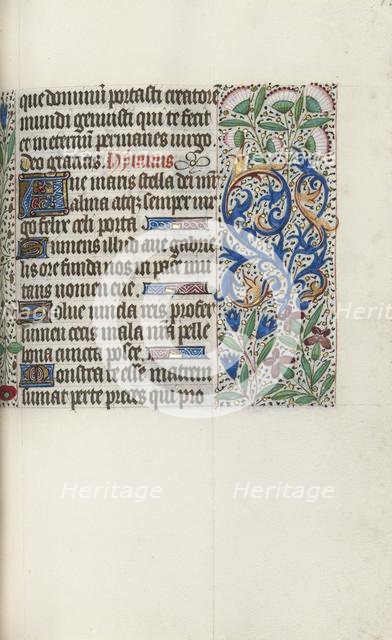 Book of Hours (Use of Rouen): fol. 73r, c. 1470. Creator: Master of the Geneva Latini (French, active Rouen, 1460-80).