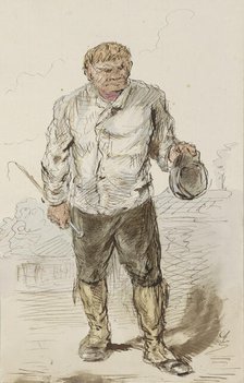 Beggar, c.1854-c.1887. Creator: Alexander Ver Huell.