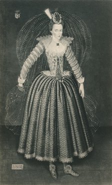 'Lucy Harrington, Countess of Bedford', c16th century (1904). Artist: Marcus Gheeraerts, the Younger.