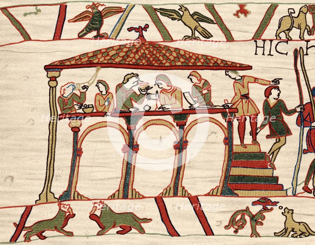 Harold II, last Anglo-Saxon king of England, 1066 (1070s). Artist: Unknown