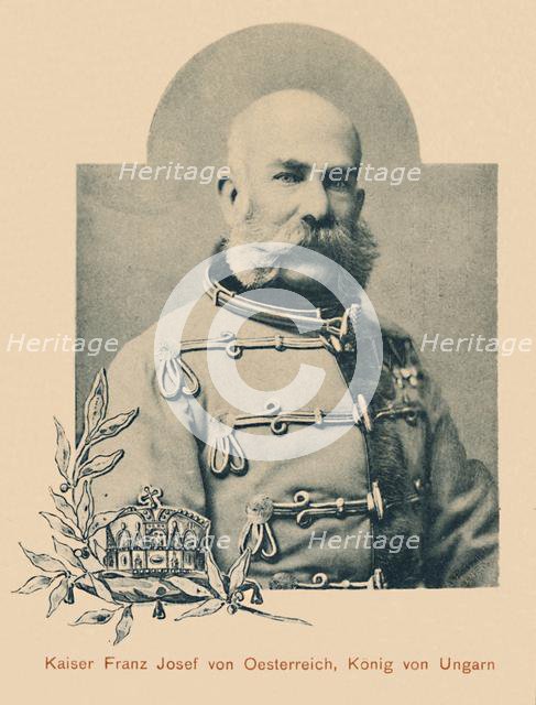 'Kaiser Franz Josef von Oesterreich, Konig von Ungarn', c1910. Creator: Unknown.