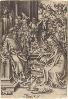 Massacre of the Innocents, c. 1490/1500. Creator: Israhel van Meckenem.